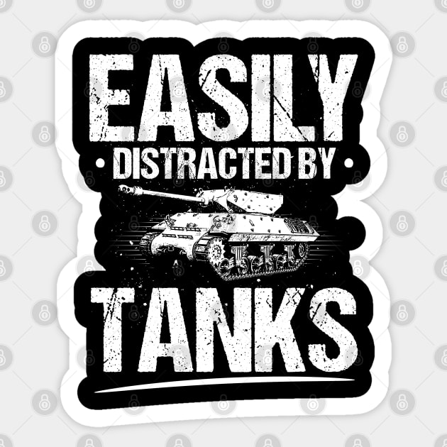 Panzer Tank Tanks Tanker Panther Gift Present Sticker by Krautshirts